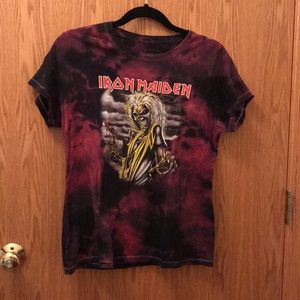 Tie Dye Iron Maiden Tee
